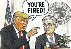 Trump, Fed Başkanı'nı bu kez ‘kovuldun’ karikatürüyle hedef aldı