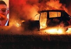 2 gün önce evlendi, yanan otomobilde cesedi bulundu