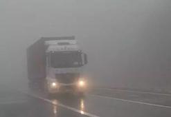 Bolu Dağı'nda görüş mesafesi 25 metreye kadar düştü