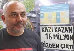 200 liralık Kazı Kazan'dan 16 milyon liralık ikramiye sahibi oldu