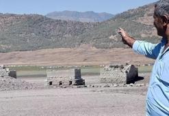 Kuraklık vurdu, baraj çekildi! Hicaz Demiryolu’nun tarihi köprü ayakları gün yüzüne çıktı