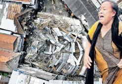 Okul öğrencilerin üzerine çöktü