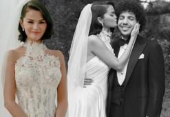 Benny Blanco ile evlenen Selena Gomez'den yeni kareler! Düğün pastası dikkat çekti