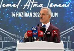 Bakan Uraloğlu: Delice-Çorum Etabı’nda kazı çalışmaları yüzde 30 ilerledi