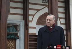 Cumhurbaşkanı Erdoğan, cuma namazını Üsküdar'da kıldı