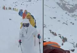 Everest'te kabusa dönen kar fırtınası: Bin kişi dağda mahsur kaldı