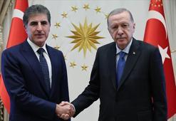 Cumhurbaşkanı Erdoğan, Barzani'yi kabul etti! 'Terörsüz Türkiye' için kararlılık vurgusu