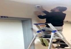 Üniversite hastanesinde büyük skandal! Profesörün odasında gizli kamera şoku