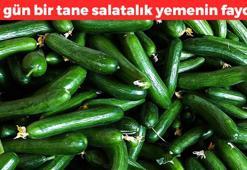 Her gün 1 tane salatalık yerseniz ne olur? Yaşlanmayı engellediğini bilen yok