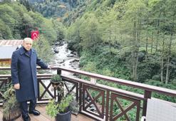 Komşularla sohbet Ayder'e ziyaret