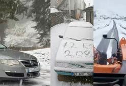 Kışa yaklaşırken kar yüzünü gösterdi! Birçok il şimdiden beyaza büründü