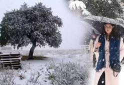 Kar yağışı başladı! İşte beyaza bürünen iller