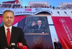 Gazze'ye gidecek 17. İyilik Gemisi uğurlandı! Bakan Yerlikaya: Milyonlar 'Gazze yalnız değildir' dedi