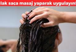 Islak saça masaj yaparak uygulayın! Dökülmeleri azaltıyor, saçı gürleştiriyor