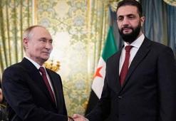 Suriye Cumhurbaşkanı Şara Kremlin'de! Putin'le bir araya geldi