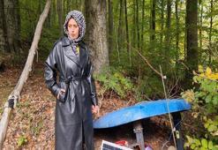 Çiftçi Esra tarlaya gittiğinde gördüklerine inanamadı! 'En azından canıma zarar gelmedi'