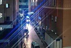 Korku dolu anlar! Zihinsel engelli genç 3. kattan düştü