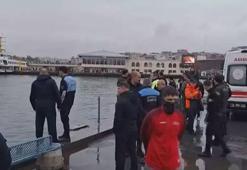 Kadıköy iskelesinde facia! 4 engelli vatandaş denize düştü: 1 ölü