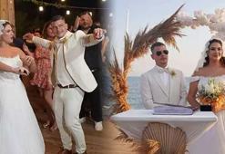 Kosta Rikalı damat ve Türk gelin Antalya’da evlendi