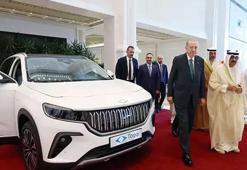 Cumhurbaşkanı Erdoğan, Kuveyt Emiri es Sabah'a Togg aracı hediye etti