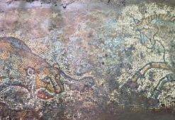 Kaçakçılardan son anda kurtarıldı! 1500 yıllık mozaik gün yüzüne çıktı