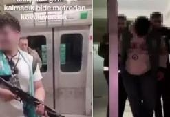 İstanbul'da metroda 'tüfek' paniği! 17 yaşındaki çocuk 'şaka' dedi, ortalık karıştı