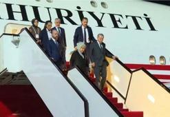 Cumhurbaşkanı Erdoğan ve beraberindeki heyet yurda döndü