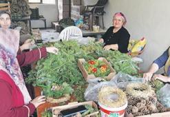 Avrupa’nın noel çelengi bu köyden
