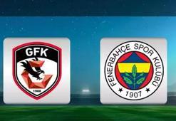 Gaziantep FK - Fenerbahçe ilk 11'ler belli oldu