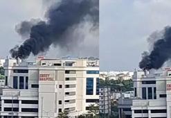 Pendik'te özel hastanede yangın paniği