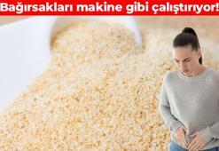 Tıkanan bağırsakların doğal ilacı! Sindirim sistemini ateşliyor, harıl harıl çalıştırıyor