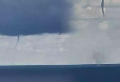 Sağanakla birlikte ortaya çıktı! Zonguldak’ta art arda hortumlar görüldü