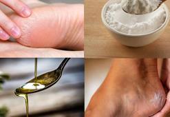 Topuk çatlaklarını onaran doğal formül! 2 malzemeyle hazırlanıyor