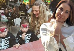 Yasemin Şefkatli ikizleriyle poz verdi, Derya Tuna'dan yorum gecikmedi