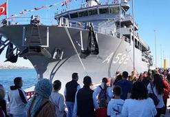 TCG Alemdar Tekirdağ’da halkla buluştu! Denizlerin gururu kapılarını açtı