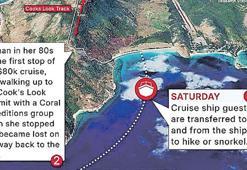 Kruz gemisinde skandal! Yolcuyu adada unuttular