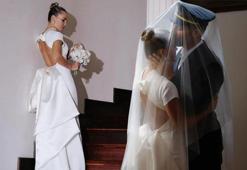 Görkemli düğünle evlenmişti! Eda Erol ve eşinden romantik kare