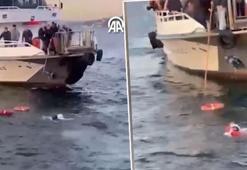 İstanbul Boğazı’nda can pazarı! Kadın yolcu denize düştü, saniyelerle kurtuldu