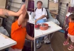 Görüntüler büyük tepki çekti! Çocuğunu 'istemiyorum seni, defol' diyerek itti