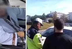 Takke ve cübbe ile drift atan kişiye para cezası!