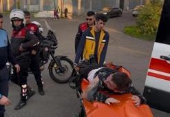 Az daha canından oluyordu... Montunu vermedi, kalça ve sırtından bıçaklandı