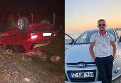 Çanakkale’de feci kaza! Şarampole yuvarlanan otomobilin sürücüsü öldü