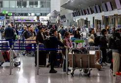 Brüksel Havalimanı'nda panik! Uçuşlar durduruldu