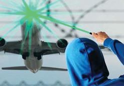 Uçağa lazer tutana 164 bin 613 lira ceza