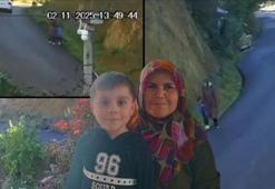 Kayıp anne ile 5 yaşındaki oğlunun son görüntüsü ortaya çıktı!