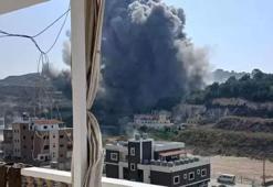 İsrail, Lübnan'ı vuruyor! İşte ilk görüntüler