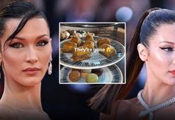 Çay, kahve döner... Bella Hadid şimdi de baklava sevgisini gösterdi, Türk mutfağına olan tutkusu sosyal medyada gündem oldu!