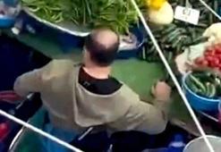 Kameralara yakalanan hilekar pazarcı için savcılık harekete geçti