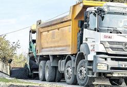 Asfalt çalışmasında ölüm akımı!