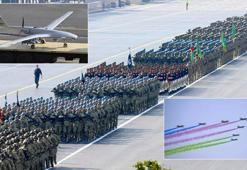 Türk F-16'ları Bakü semalarında! Azerbaycan, Karabağ Zaferi'nin 5. yılını coşkuyla kutladı